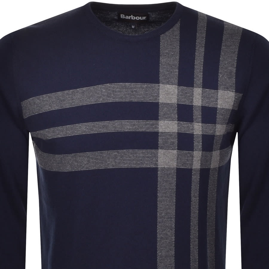 Alternative Image for ProductBarbour Aldwick Knit Jumper Blue2